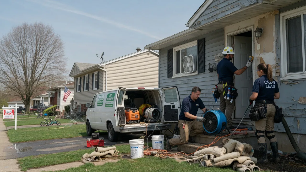 Flood Cleanup in West Greenwich, RI near me